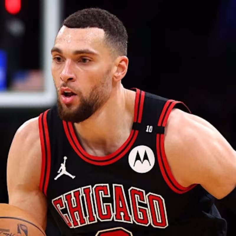 Zach LaVine, jugador de Chicago Bulls.