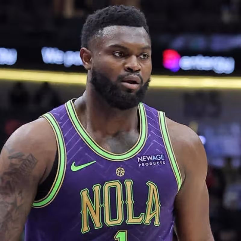 Zion Williamson, star of the New Orleans Pelicans.