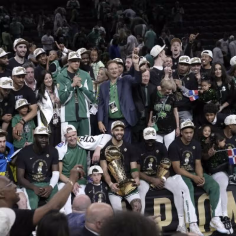 Boston Celtics, actuales campeones de la NBA.