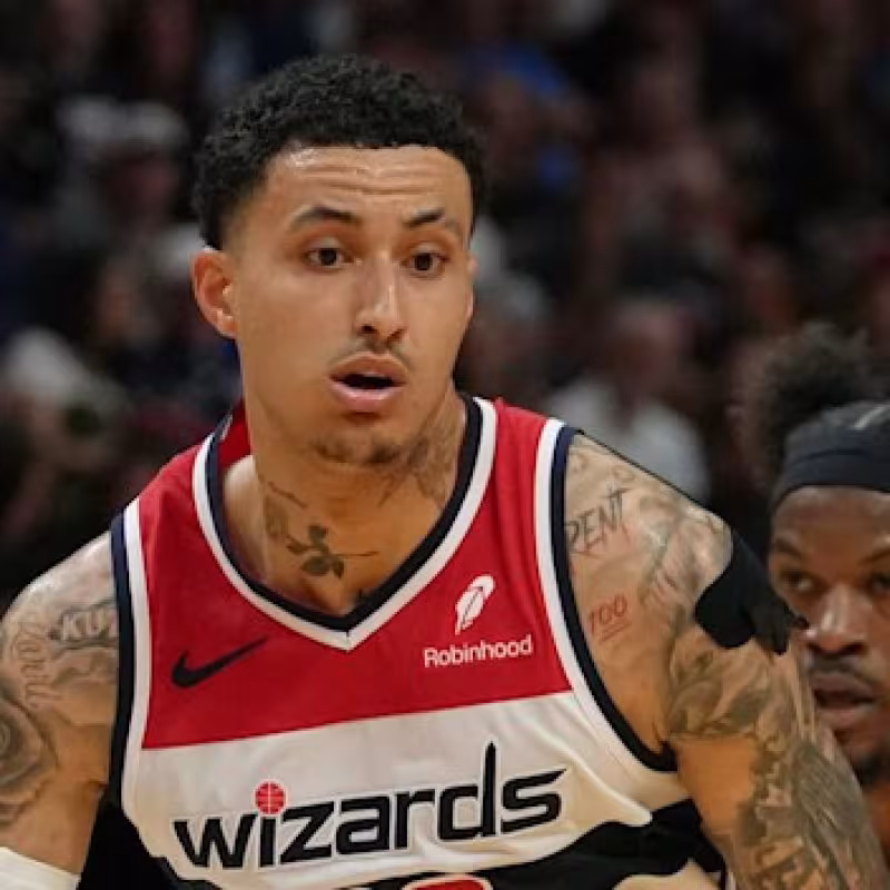 Kyle Kuzma, en un partido contra Miami Heat
