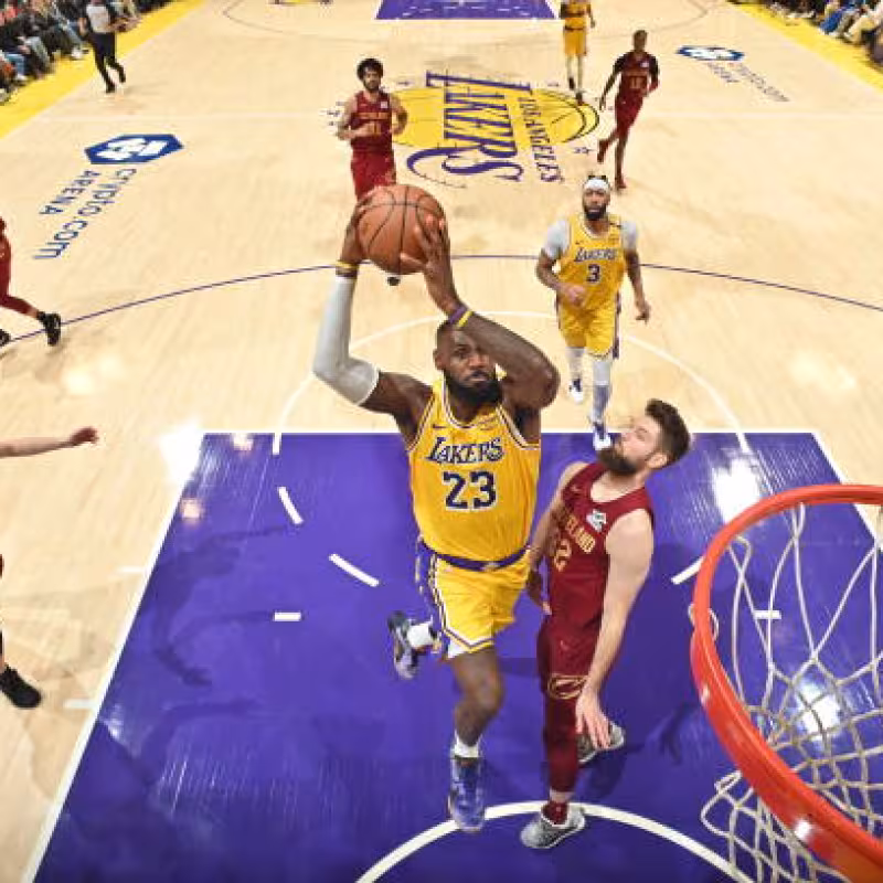 LeBron James, at 40 years old. Photo: Getty Images.
