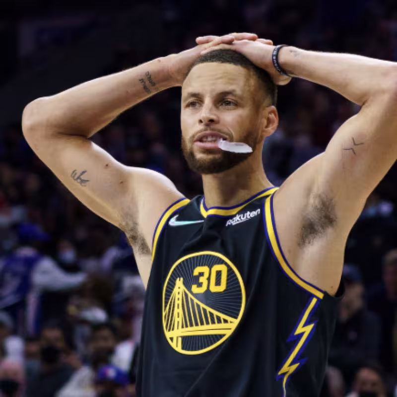 Stephen Curry, star of the Golden State Warriors.