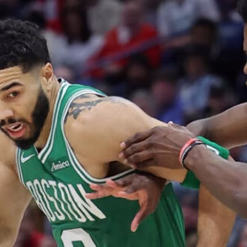 Jayson Tatum, star of the Boston Celtics.