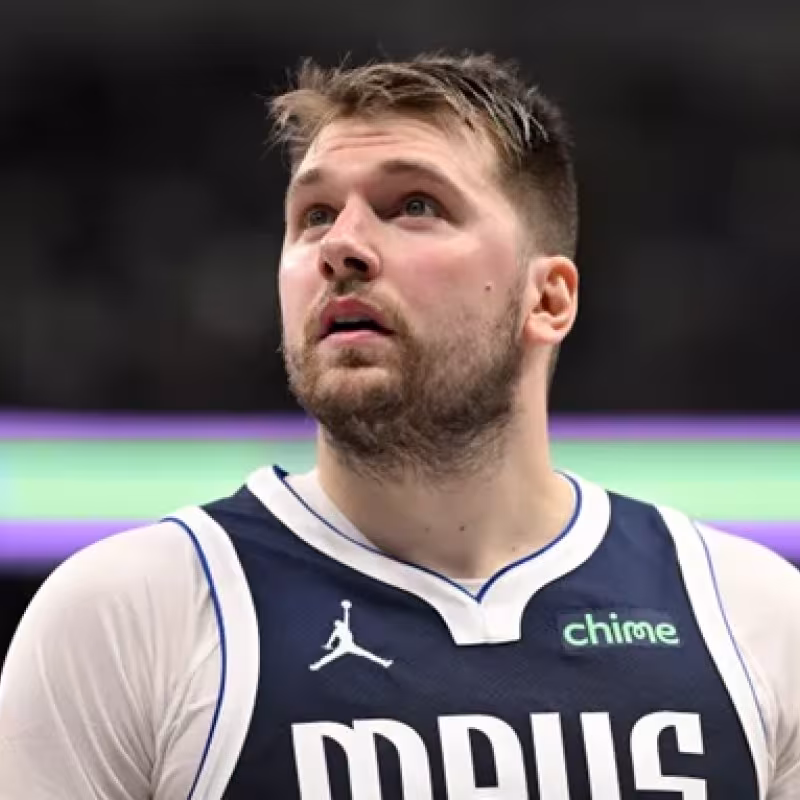Luka Doncic, new player for the Los Angeles Lakers.