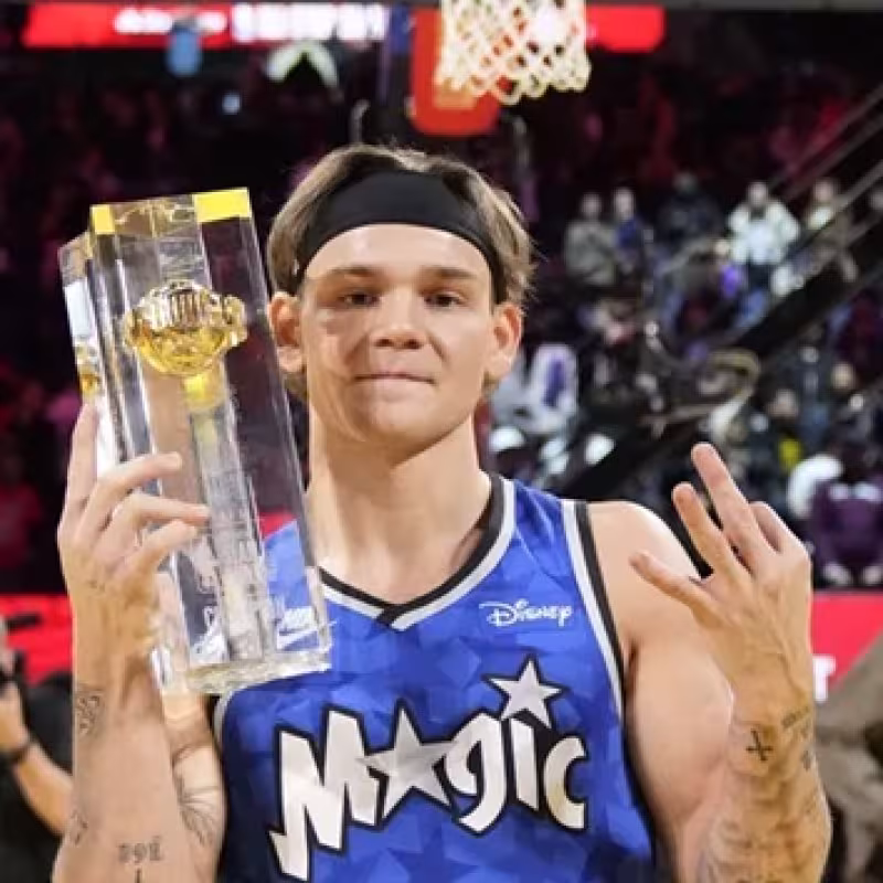 Mac McLung, three-time Slam Dunk Contest winner.