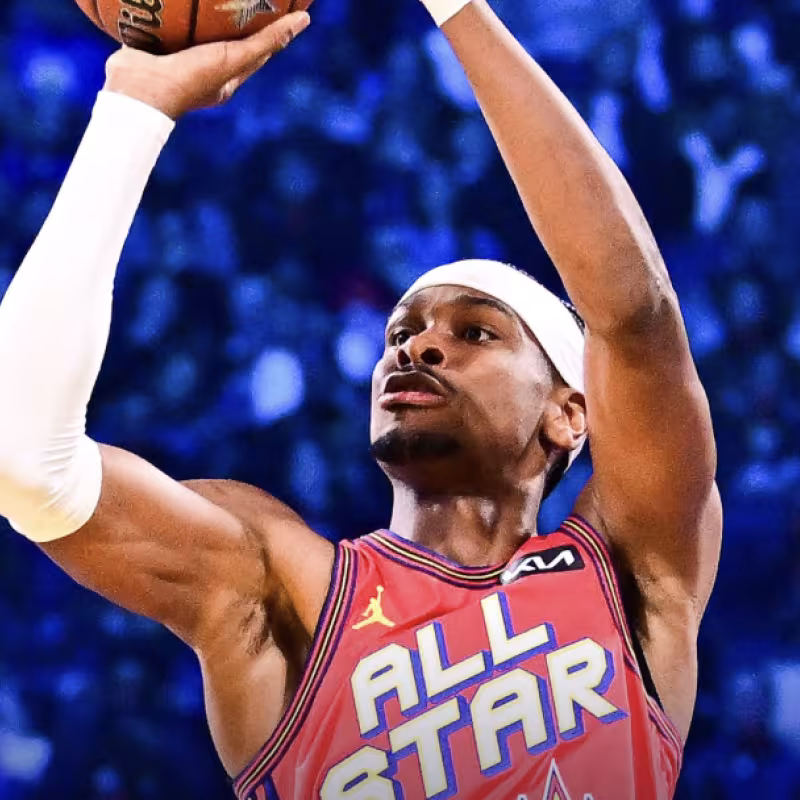 Shai Gilgeous-Alexander, en All-Star Game 2025.