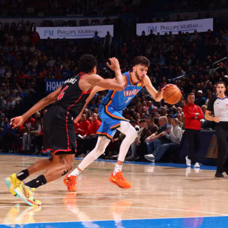 Chet Holmgren, influence on the Thunder. Photo: gettyimages