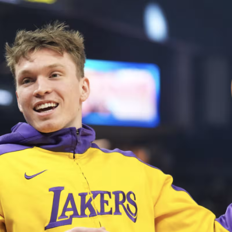 Dalton Knecht, jugador (todavía) de Los Angeles Lakers. 