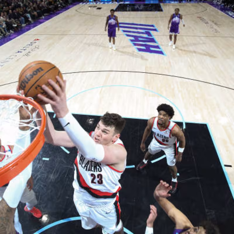 Portland Trail Blazers, trending upwards. Photo: Getty Images.