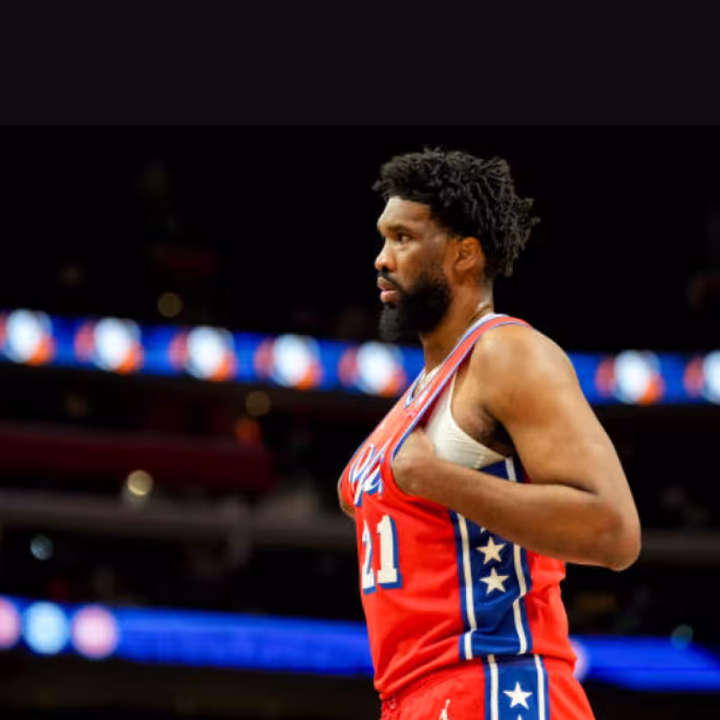 Joel Embiid, vergonzosa actitud con los Sixers. Foto: gettyimages