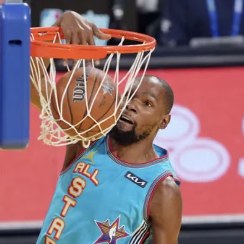 Kevin Durant at the All-Star Weekend 2025.