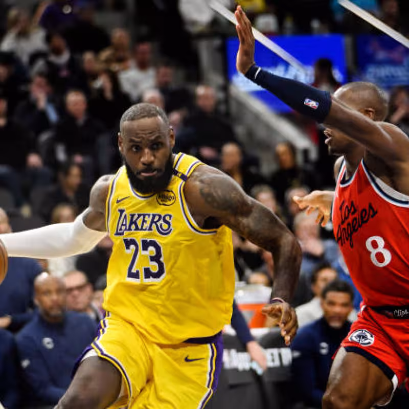 Lebron James, qué pensó del traspaso de Doncic. Foto: gettyimages