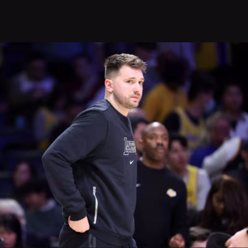 Luka Doncic, debut con Lakers. Foto: gettyimages