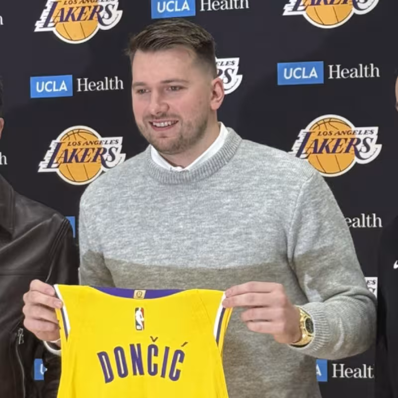 Luka Doncic, nuevo jugador de Los Angeles Lakers. 