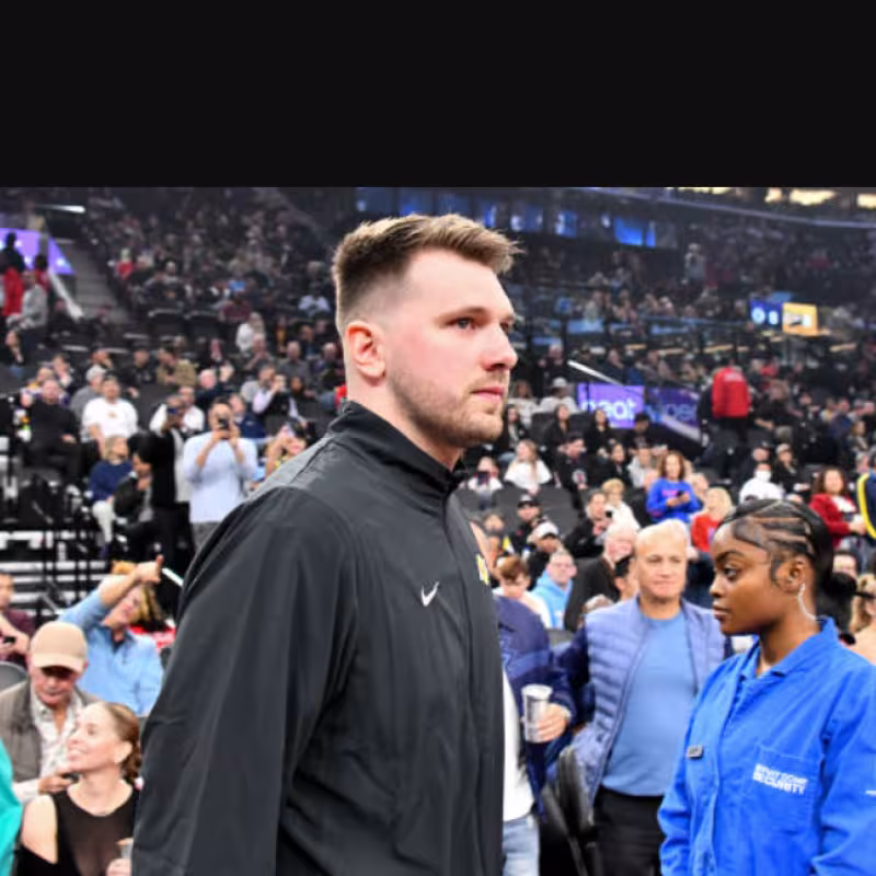 Luka Doncic, debut con Lakers. Foto: gettyimages
