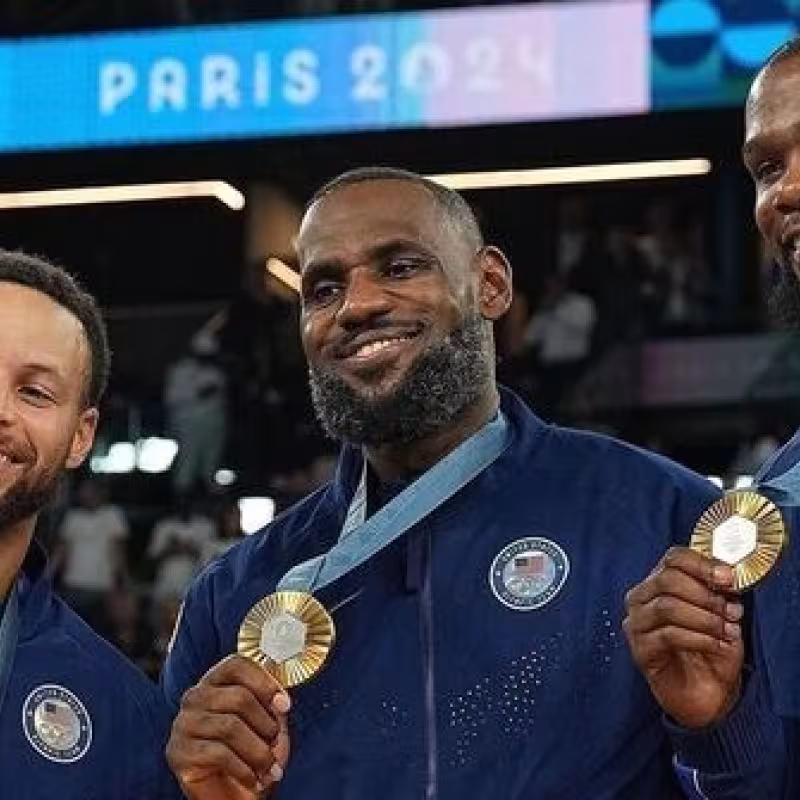 Stephen Curry, LeBron James y Kevin Durant