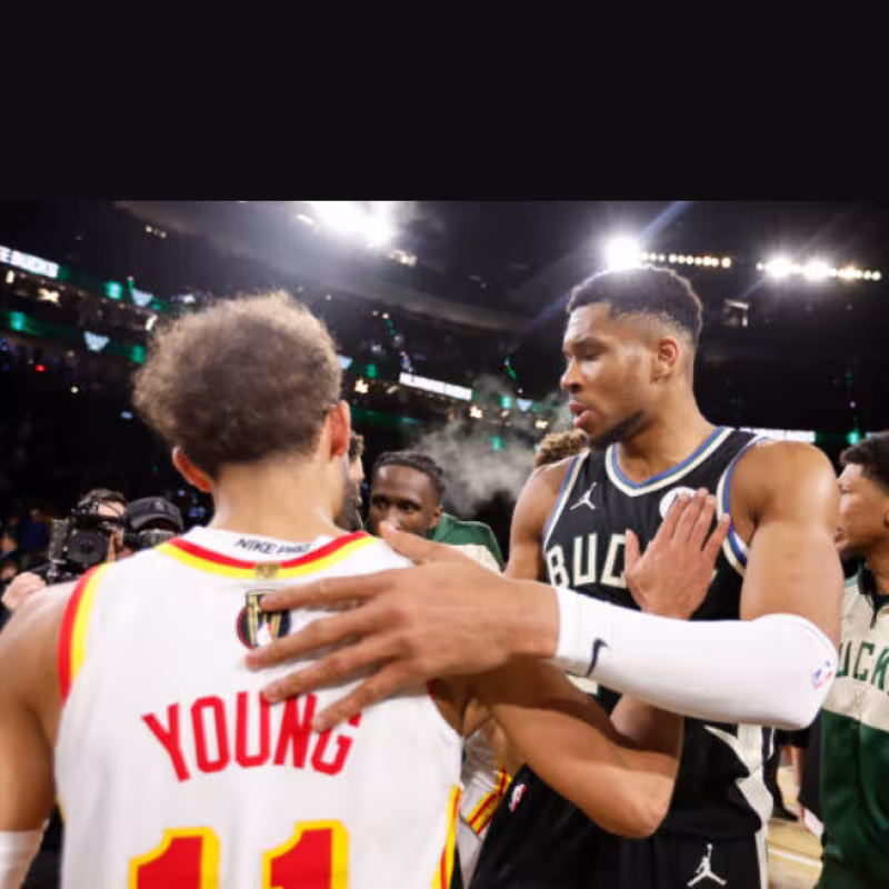 Trae Young, substitute for Antetokounmpo in All-Star Game. Photo: gettyimages