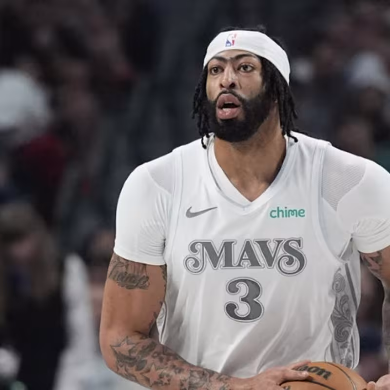 Anthony Davis, star of the Dallas Mavericks.