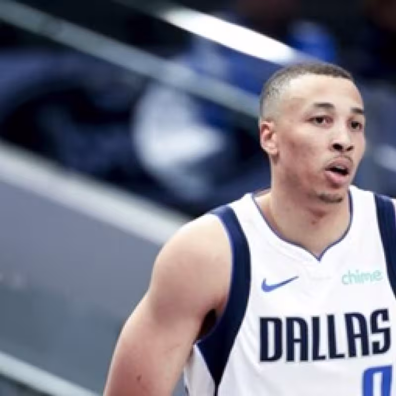 Dante Exum, player for the Dallas Mavericks.