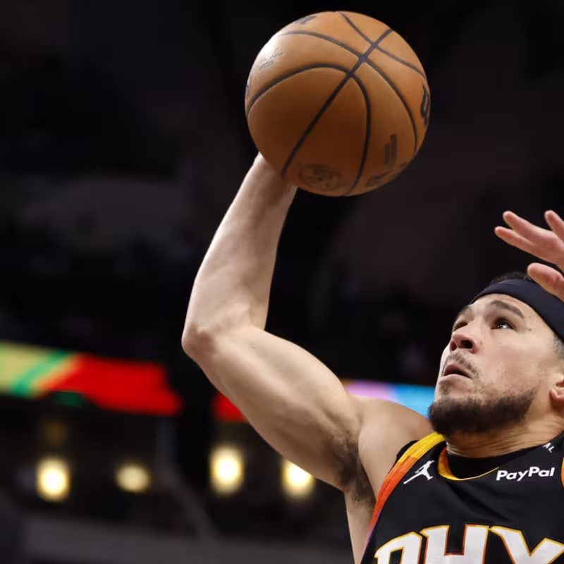 Devin Booker, player for the Phoenix Suns.