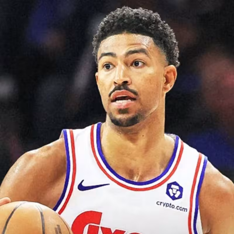 Quentin Grimes, player for the Philadelphia 76ers.