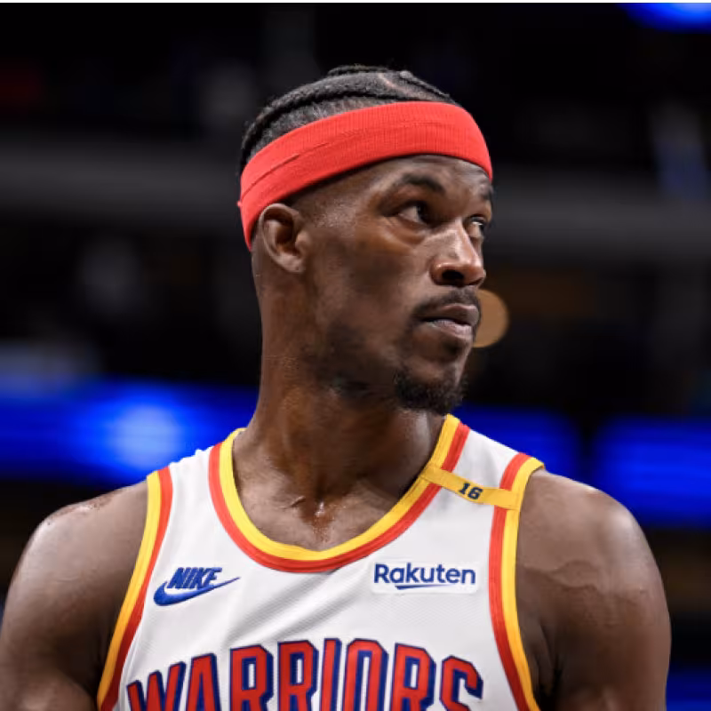 Jimmy Butler, new star of the Golden State Warriors.