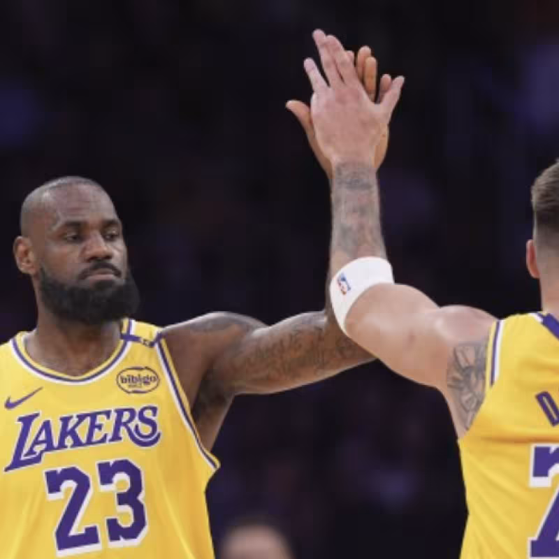 LeBron James and Luka Doncic strike fear with the Lakers.