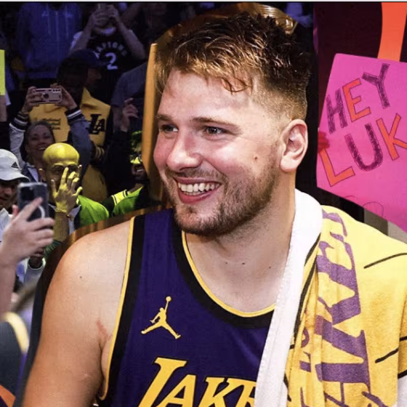 Luka Doncic led the Lakers against the Clippers.