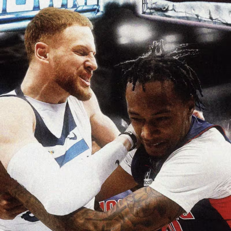 Ferocious Fight Between Pistons and Wolves.