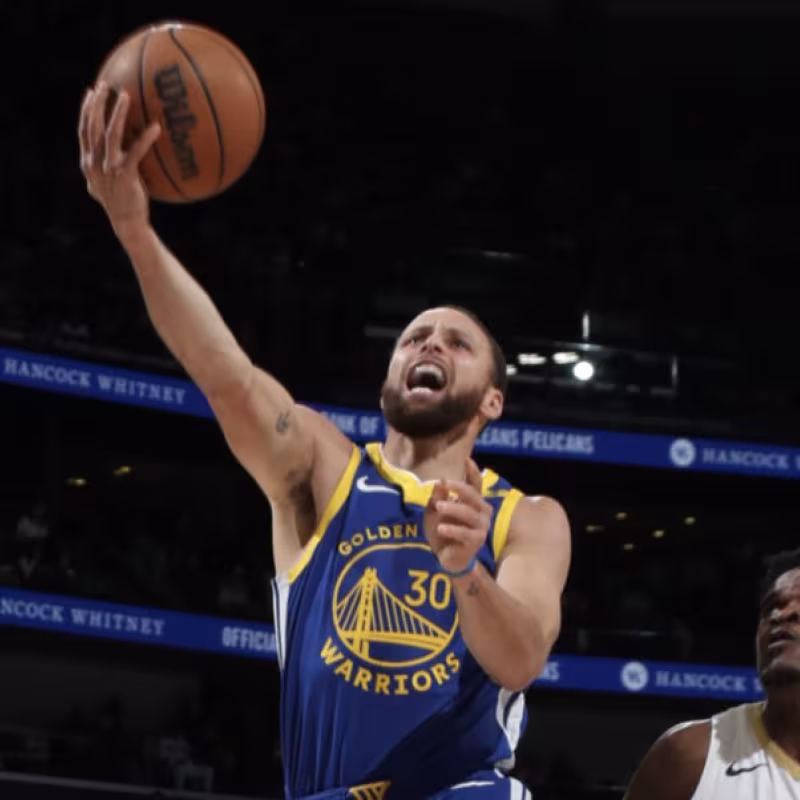 Stephen Curry, star of the Golden State Warriors.
