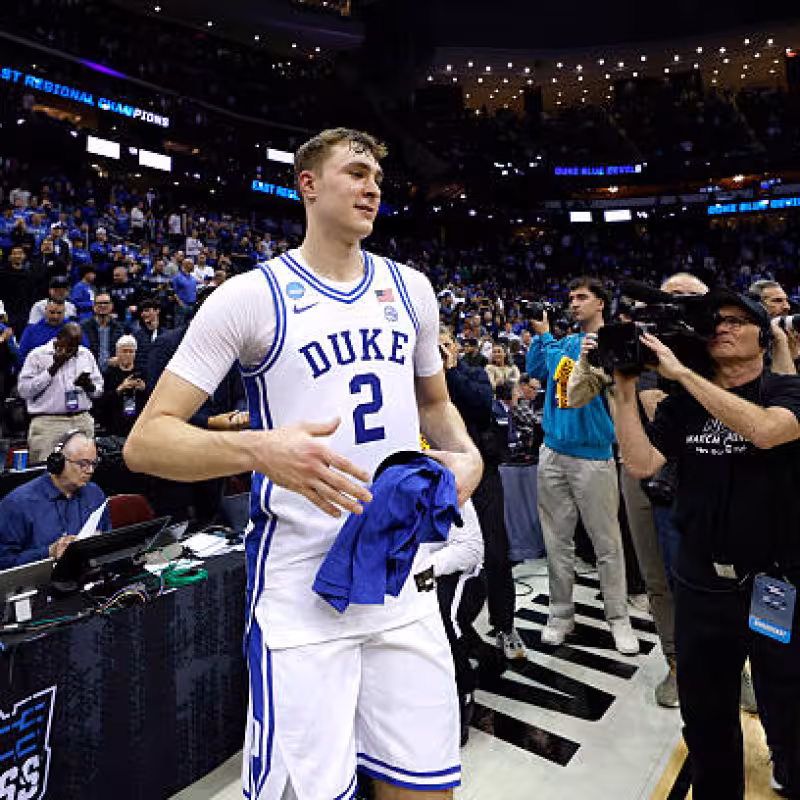 Cooper Flagg, pretendido por Utah Jazz. Foto: gettyimages