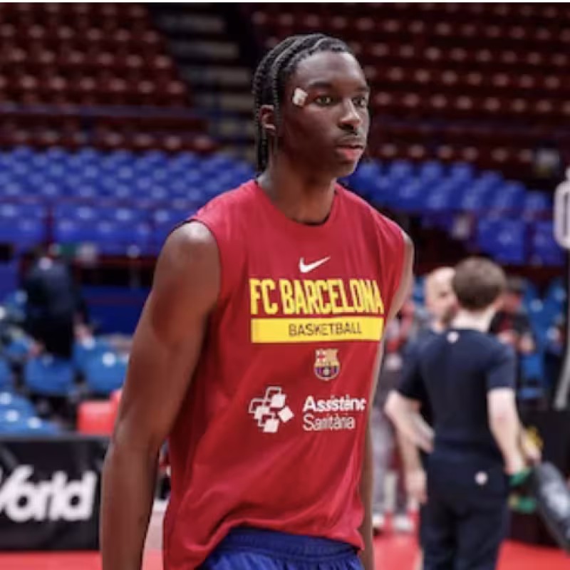 Dame Sarr will not play with FC Barcelona again this year.