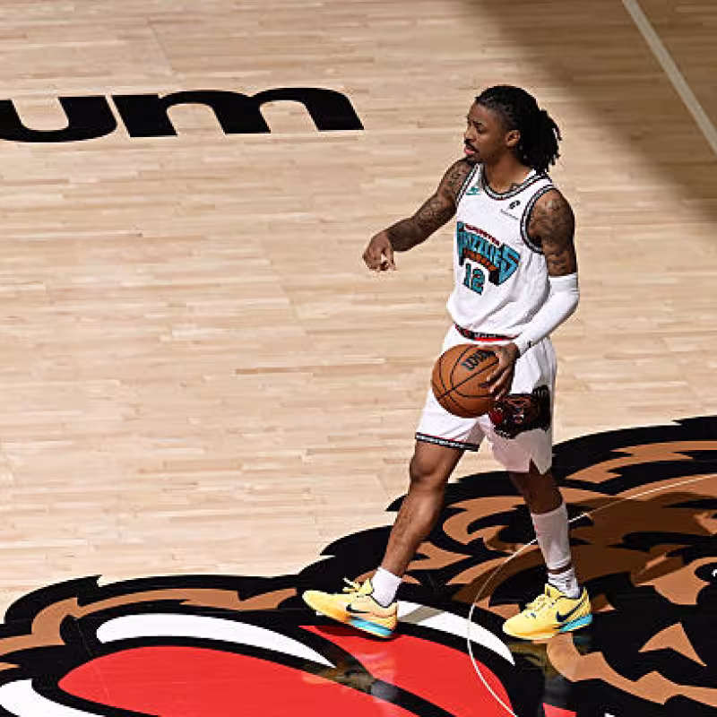 Ja Morant, problema para Memphis Grizzlies. Foto: gettyimages