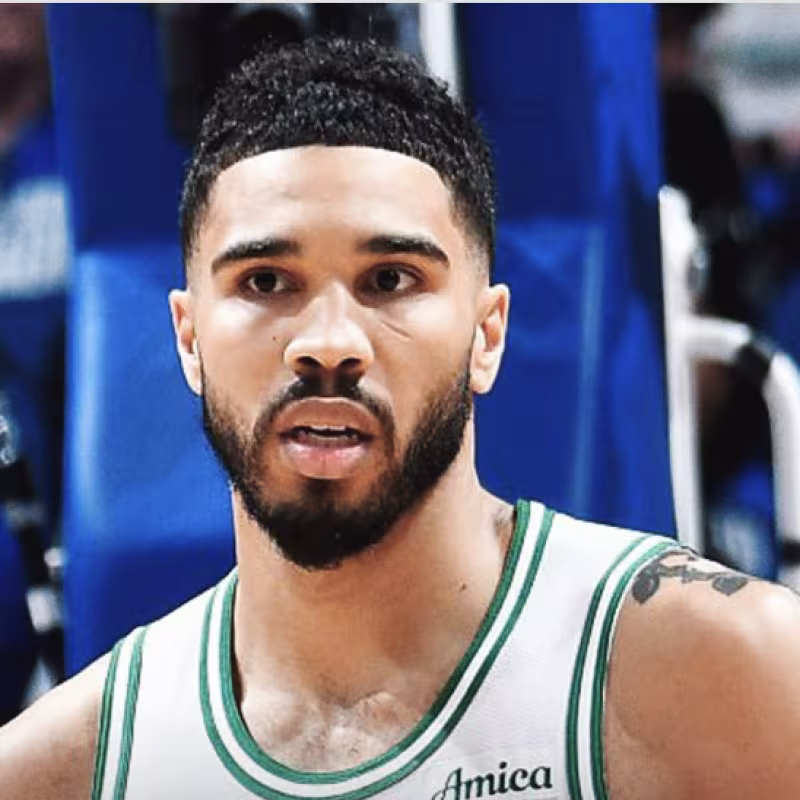 Jayson Tatum, estrella de Boston Celtics. 