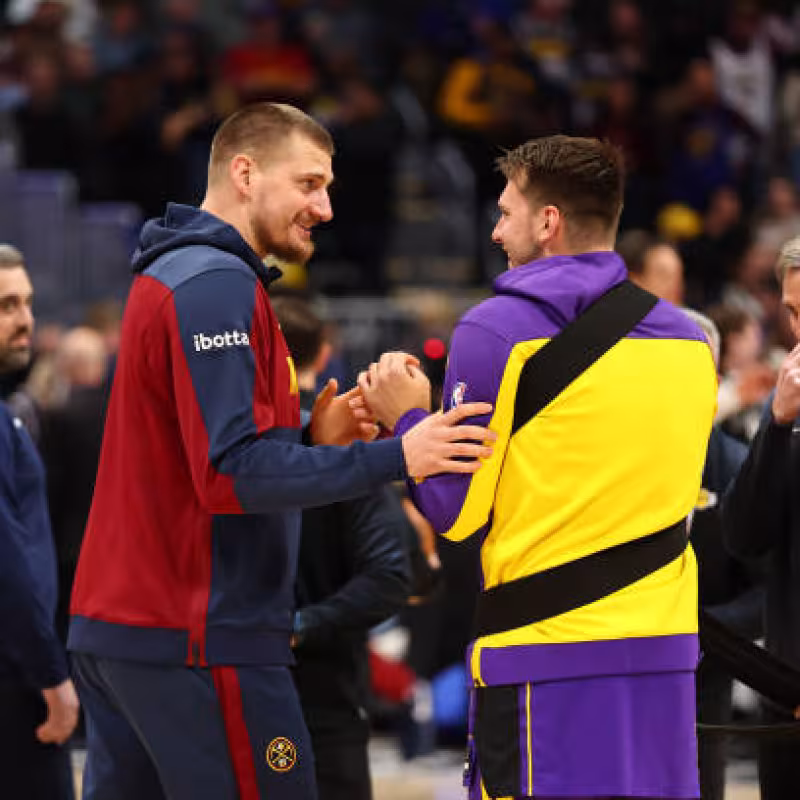 Nikola Jokic podría fichar por los Lakers. Foto: gettyimages