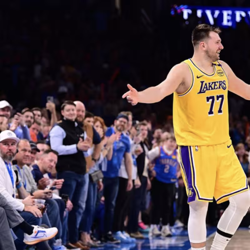 Luka Doncic, star of the Los Angeles Lakers, was expelled against OKC.