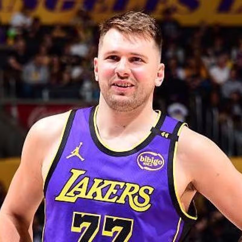 Luka Dončić, superstar of the Los Angeles Lakers.