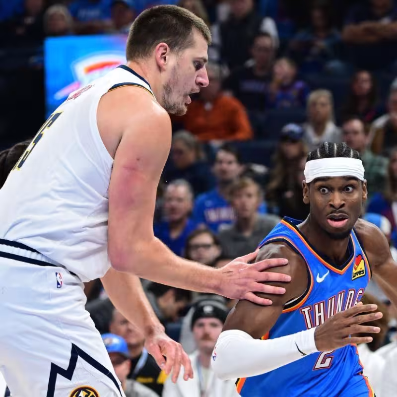 Nikola Jokic y Shai Gilgeous-Alexander son los grandes favoritos para el MVP