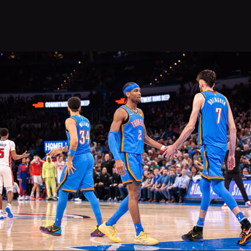 Oklahoma City Thunder, option to achieve 70 victories. Photo: Getty Images