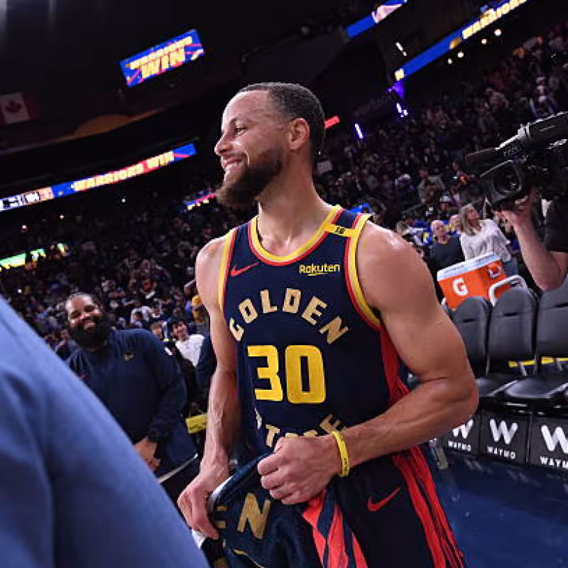 Curry talks about the Warriors' aspirations. Photo: gettyimages
