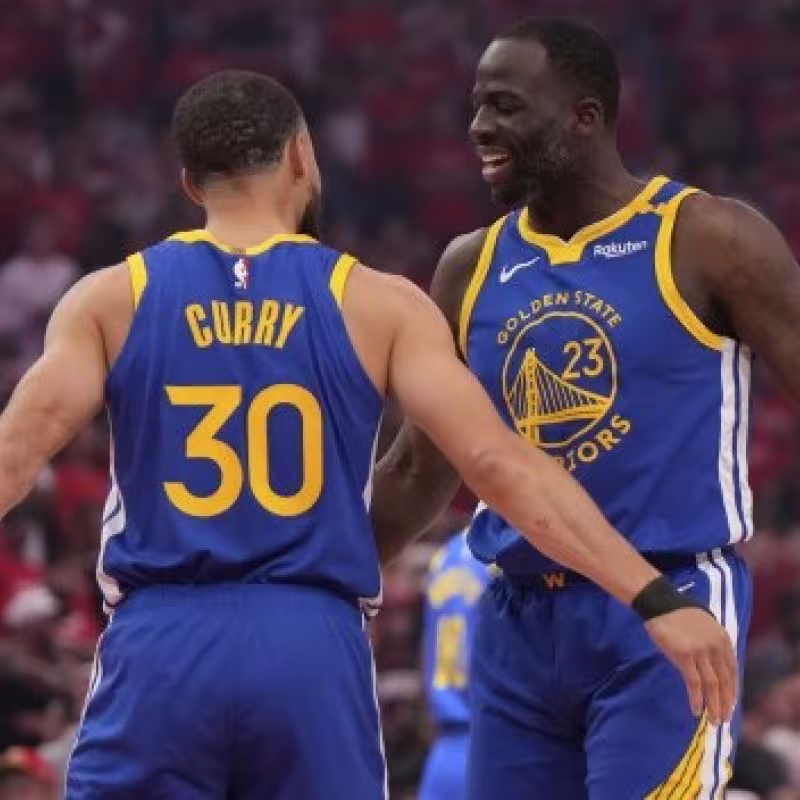 Stephen Curry and Draymond Green