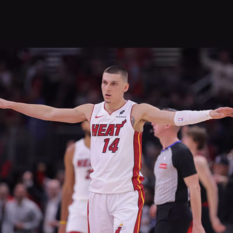 Tyler Herro in Play-In. Photo: Getty Images.