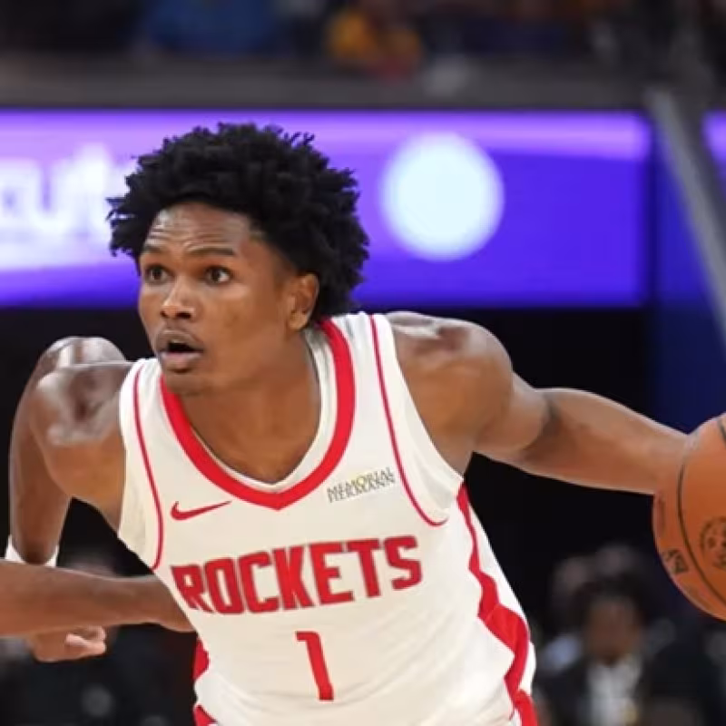 Amen Thompson, jugador de Houston Rockets.