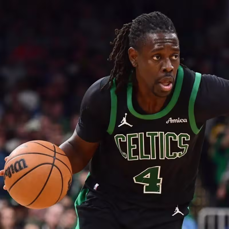 Jrue Holiday, player for the Boston Celtics.