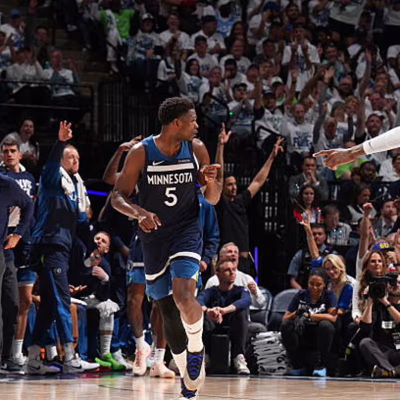 Minnesota Timberwolves win against the Thunder. Photo: gettyimages