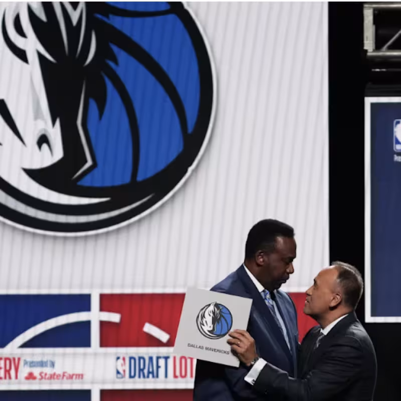 Increíble número 1 del NBA Draft 2025 para Dallas Mavericks. 