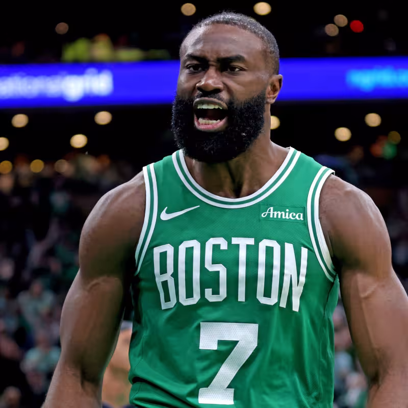 Jaylen Brown, superestrella de los Boston Celtics