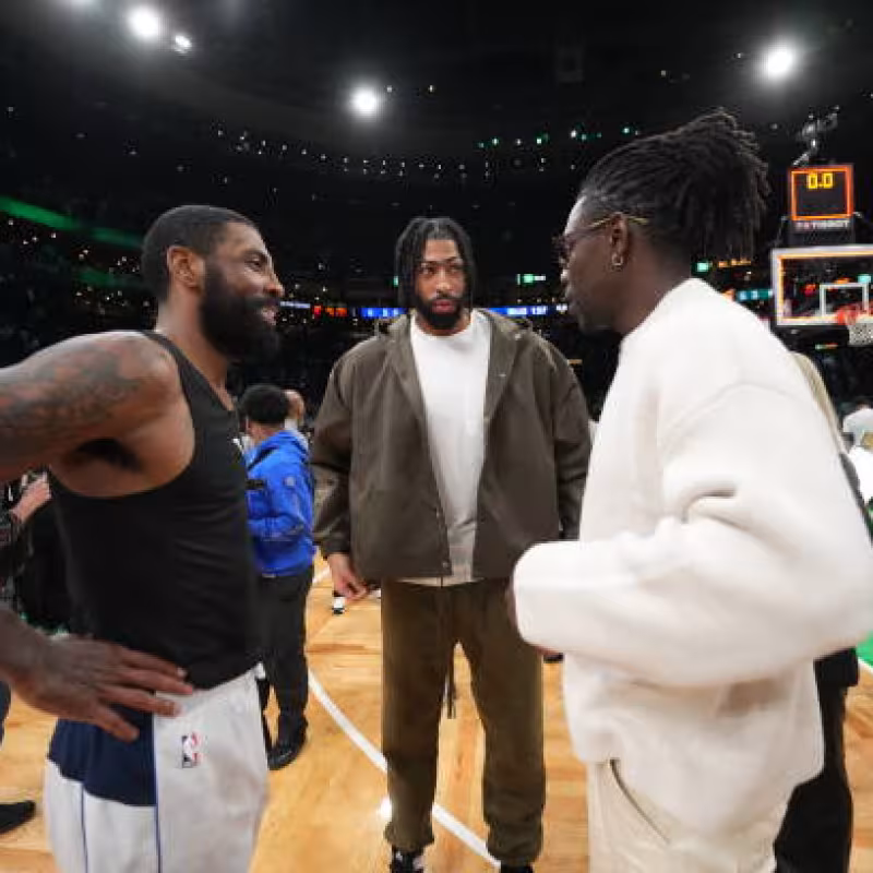Quinteto ideal de Dallas Mavericks. Foto: gettyimages