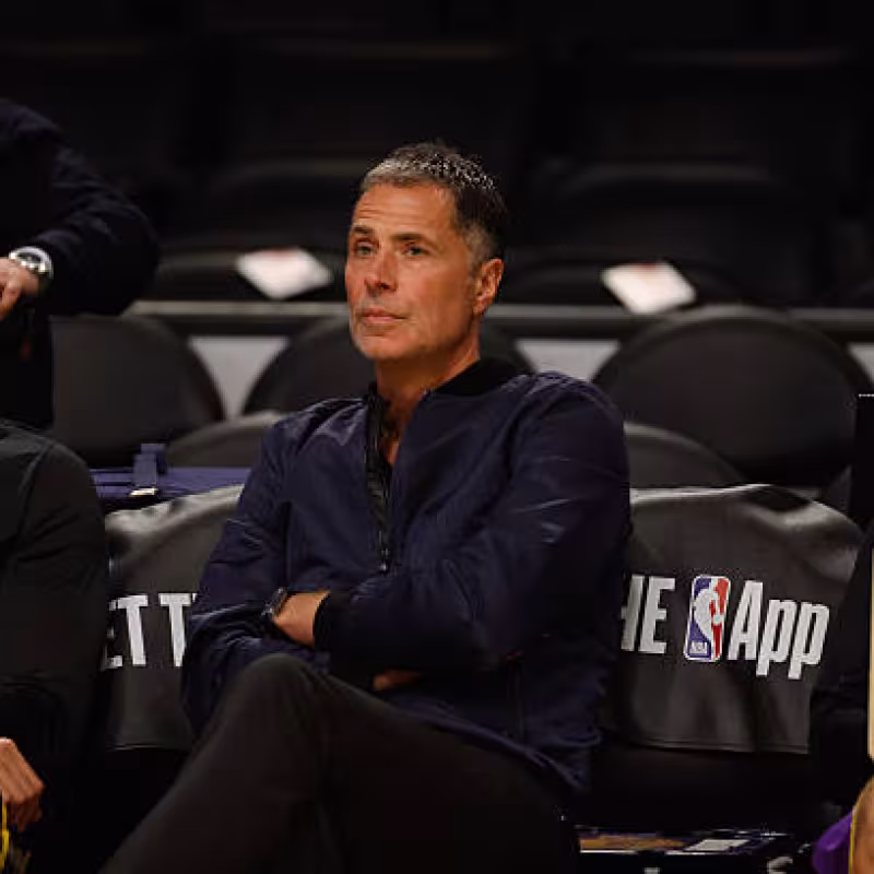Rob Pelinka, possible signing of a center. Photo: gettyimages
