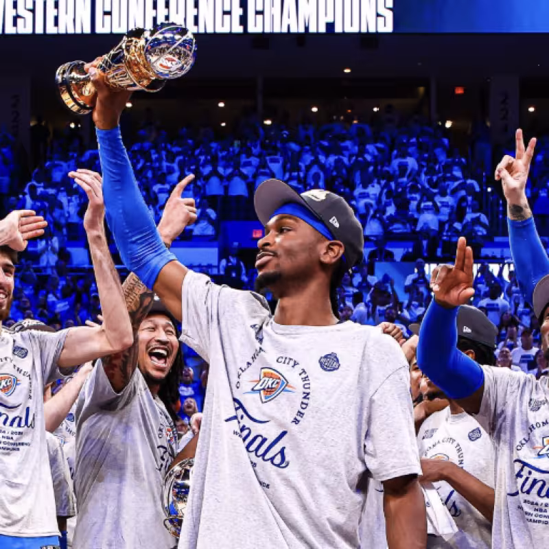 Shai Gilgeous-Alexander, MVP of the Conference Finals.